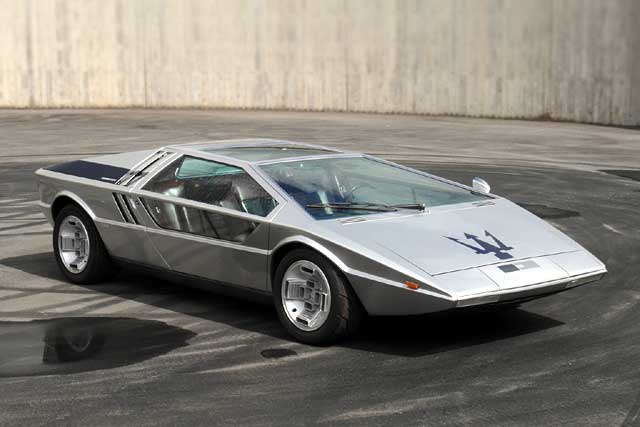 Most Expensive Maseratis Ever Sold At Auction: 1972 Maserati Boomerang Concept