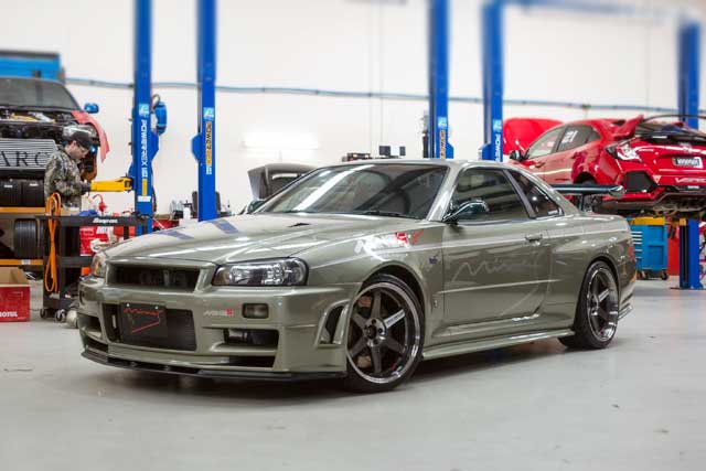 R34 Nissan GT-R V-Spec II Nür