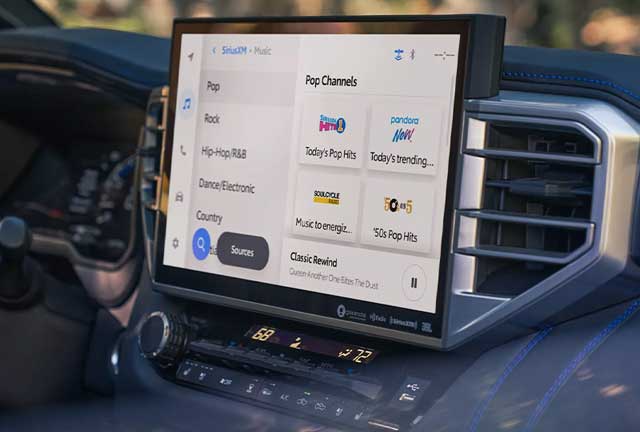 Toyota Audio Multimedia Touchscreen