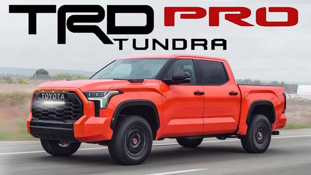Tundra TRD Pro package, Chiseled Exterior