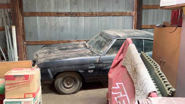 Holy Grail LS6 Chevrolet Chevelle Discovered In Barn After 43 Years!