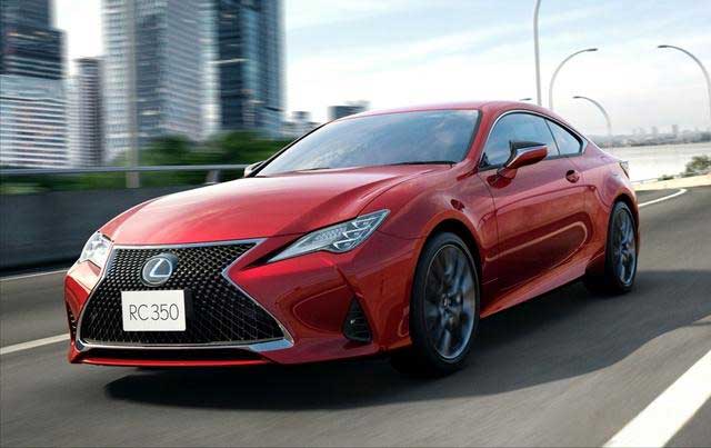 2023 Lexus RC & RC F Updated