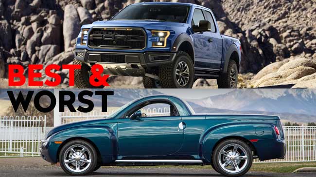 The 5 Worst Pickups Ever Sold (And The 5 Best)