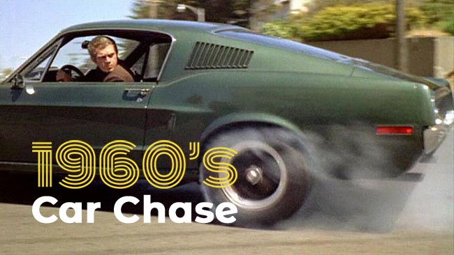 60s Movies: Top 10 Car Chase Scenes (Era Marked)