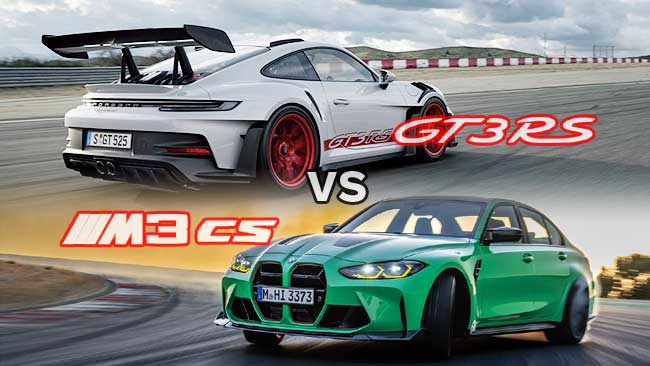 Porsche 911 GT3 RS vs. BMW M3 CS: Which One to Buy?
