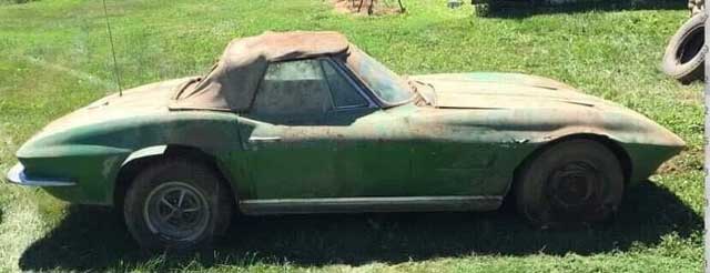 Barn Find 1964 Corvette Has Something Unexpected Under the Hood