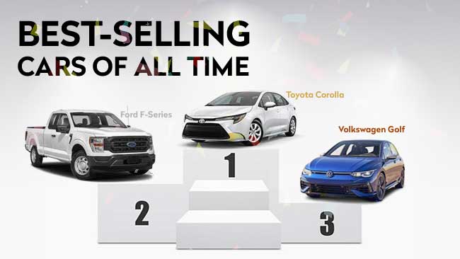 From F-150 to Hilux: Some of the world's top-selling cars by country