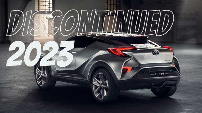 Here's Why Toyota's C-HR will be discontinued in 2023 in the U.S. and Canada!