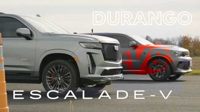 Cadillac Escalade V vs. Durango Hellcat: Which is Right for You?