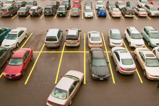 What percentage of the time is the car actually parked?
