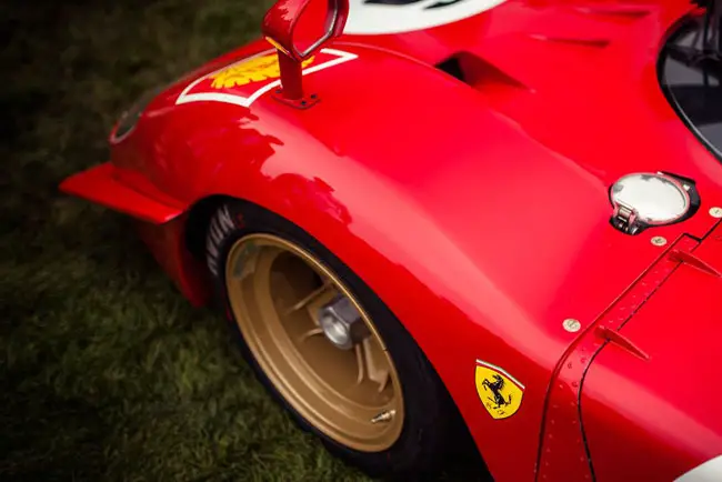 Where did Ferrari's original red color come from?
