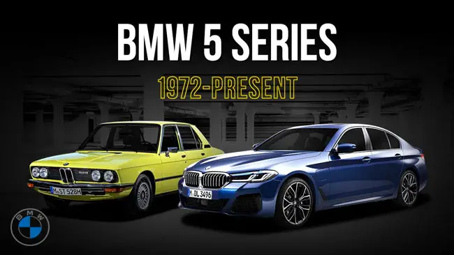 Evolution of BMW 5 Series: 1972-Present