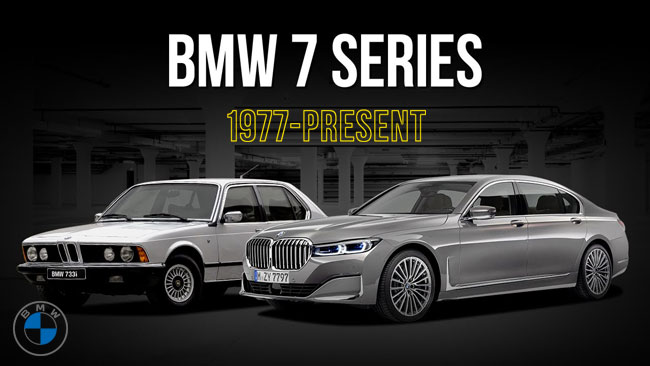 Evolution of the BMW 7 Series: 1977-Present