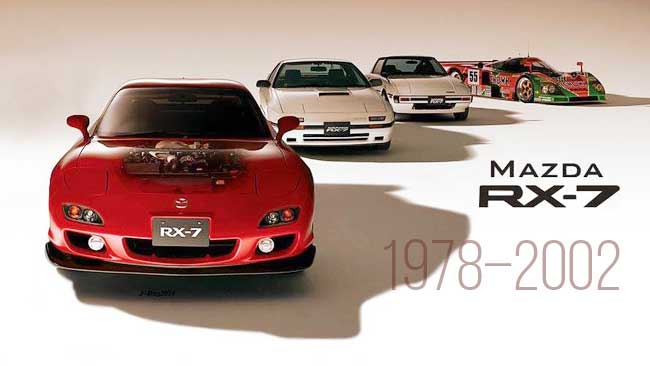 Evolution Of The Mazda RX-7: 1978–2002