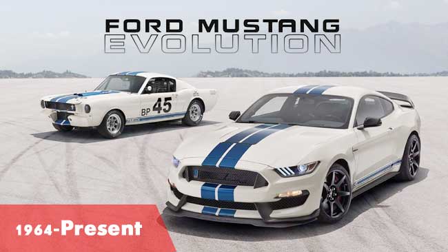 The Evolution of the Ford Mustang: 1964-Present