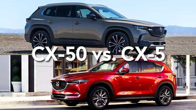2023 Mazda CX-50 vs. CX-5: What's The Difference?