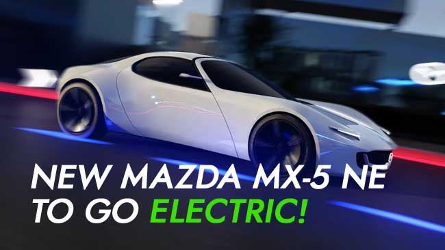 Mazda MX-5 Miata Electric Version: What Does It Mean? Not Only Horsepower But...