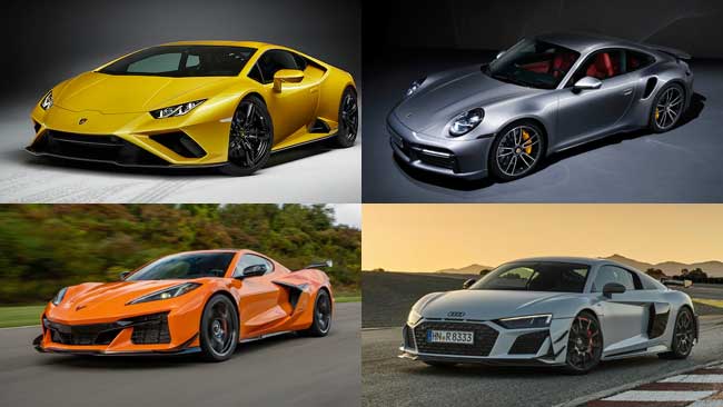 10 Most Bought Super Cars in Illinois