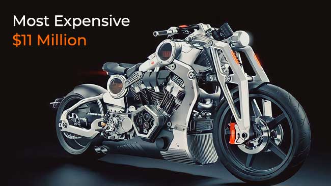 Most expensive motorcycles in the world: The top X