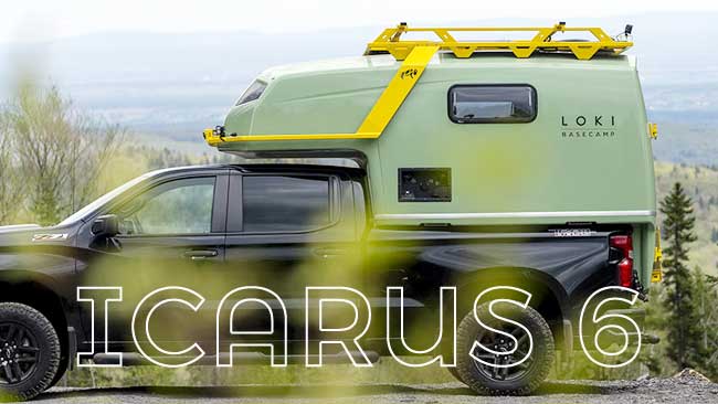 Upgrade Your Truck with an Icarus 6 Camper and Go Enjoy Nature