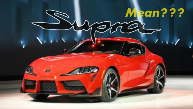 What is the Meaning of the Name Supra?